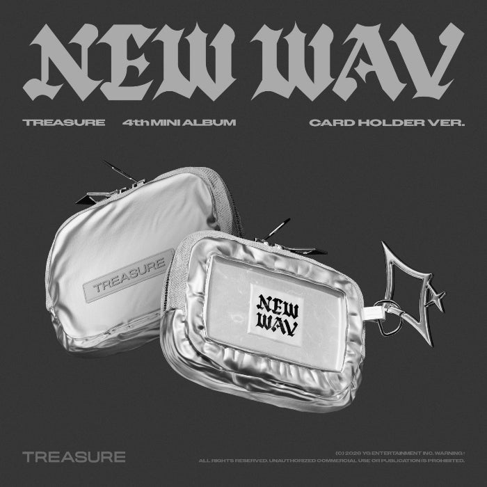 TREASURE NEW WAV 4th Mini Album CARD HOLDER Ver - main image