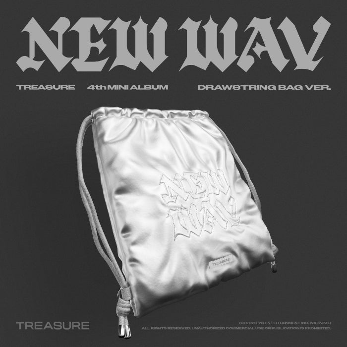 TREASURE NEW WAV 4th Mini Album DRAWSTRING BAG Ver - main image