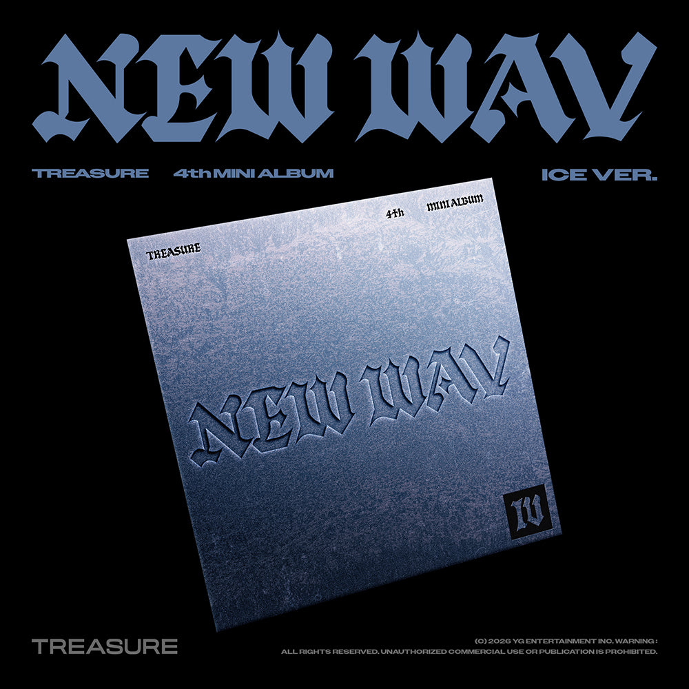 TREASURE NEW WAV 4th Mini Album - ICE Ver - Main Image