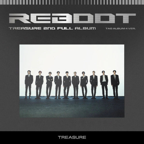 TREASURE REBOOT 2nd Album YG TAP LP Ver. White