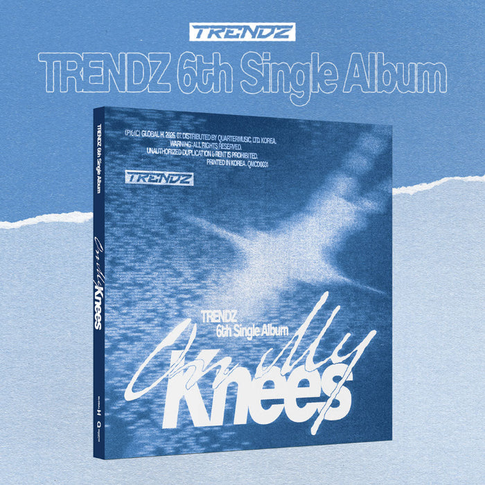 TRENDZ On My Knees 6th Single Album - main image