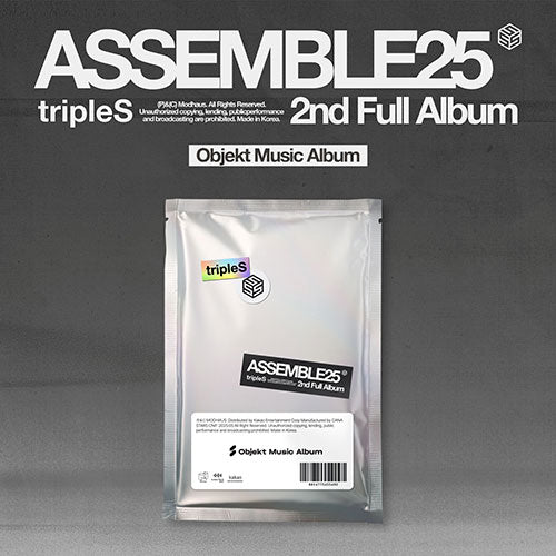 tripleS ASSEMBLE25 2nd Album Objekt Music Album - main image