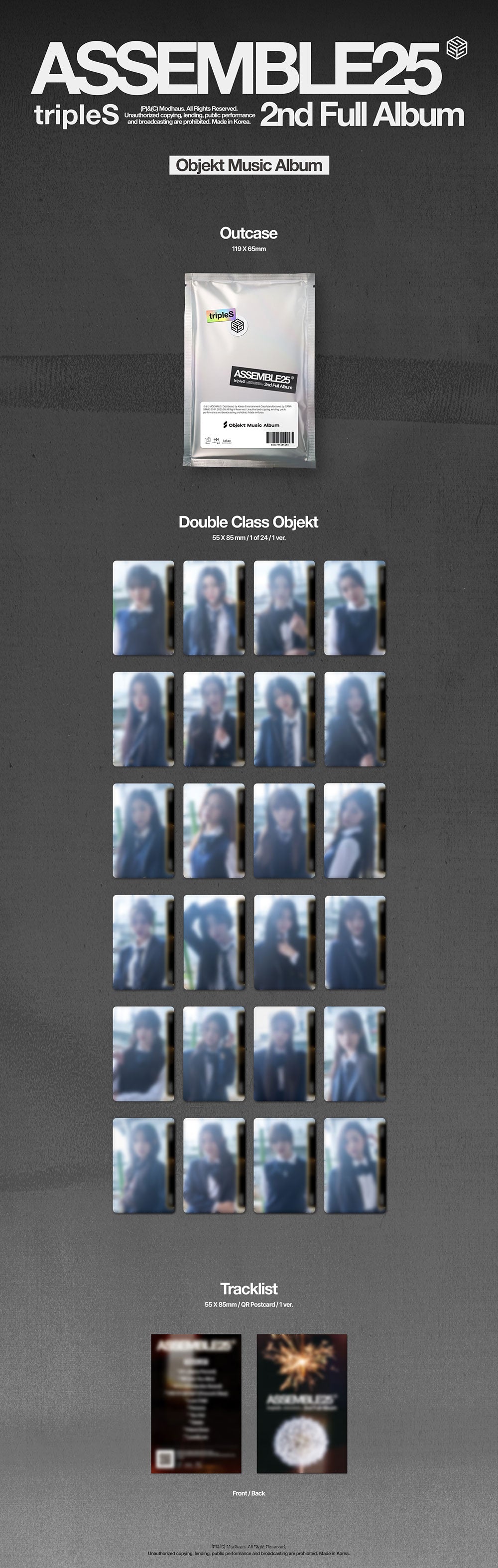 tripleS - ASSEMBLE25 [2nd Album - Objekt Music Album Ver.] gallery image 1