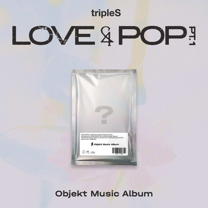 tripleS LOVE and POP PT 1 3rd Album Objekt Music Album Ver - main image