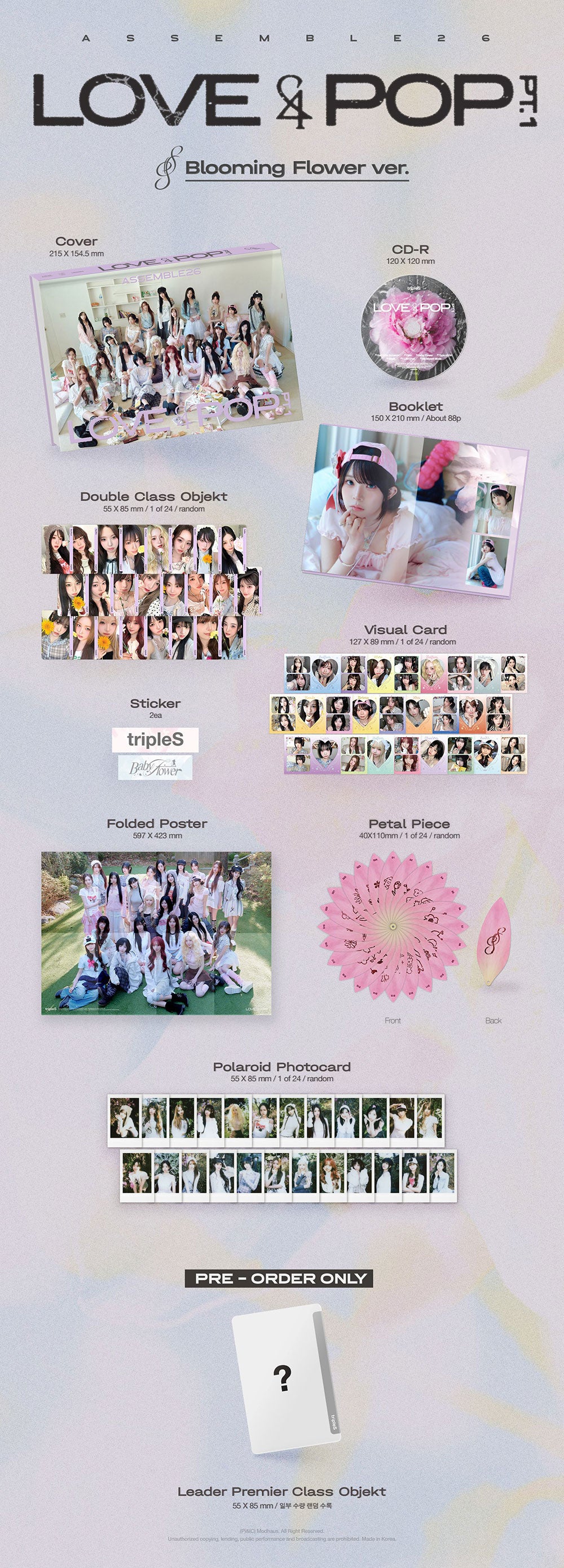 tripleS - LOVE&POP pt.1 [3rd Album] gallery image 1