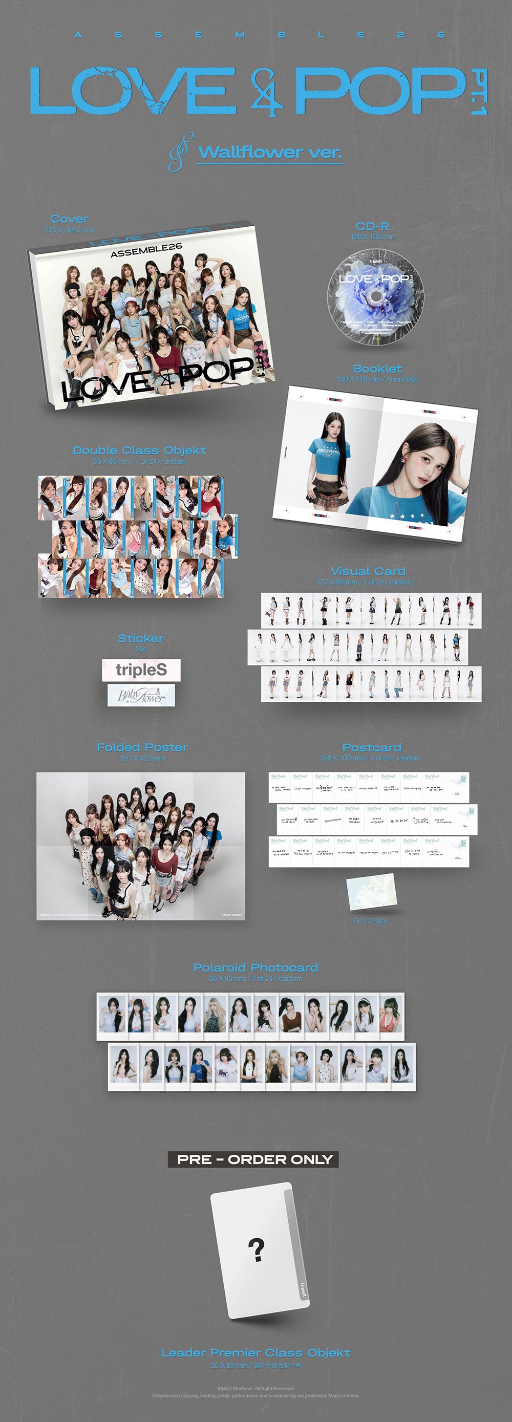 tripleS - LOVE&POP pt.1 [3rd Album] gallery image 2