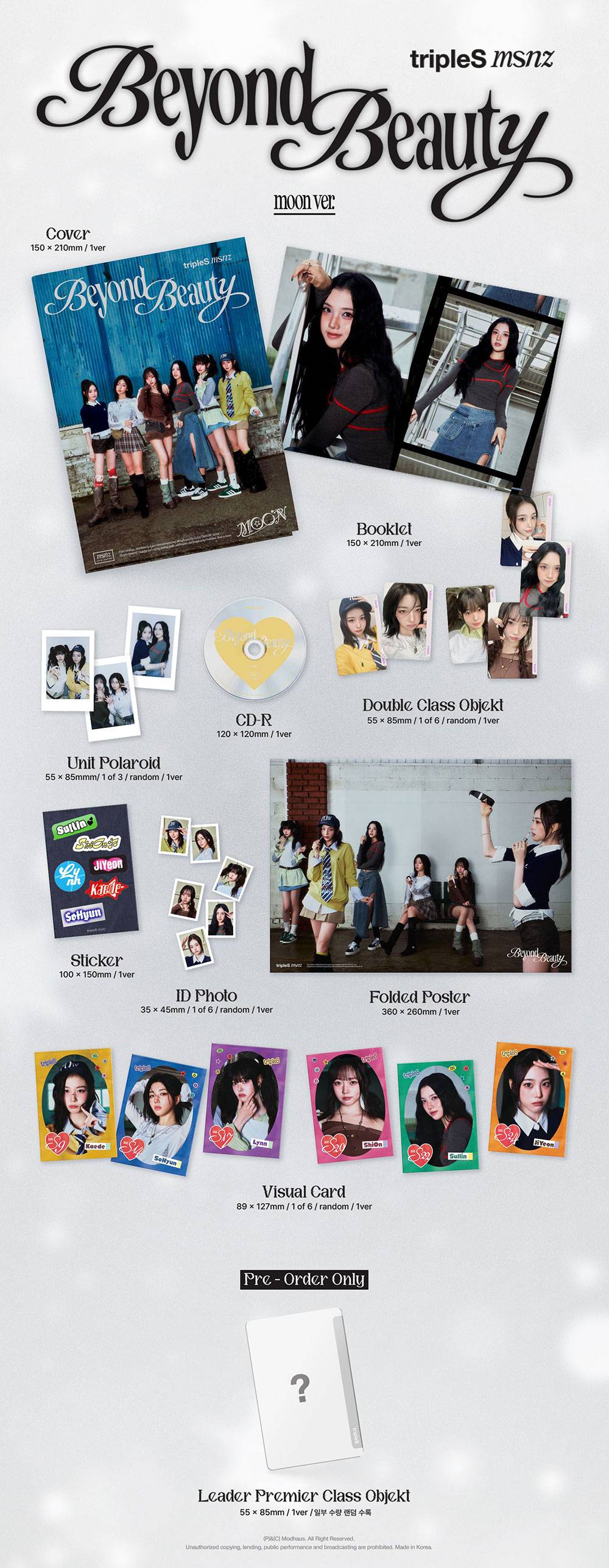 tripleS msnz - Beyond Beauty [1st Mini Album] gallery image 1