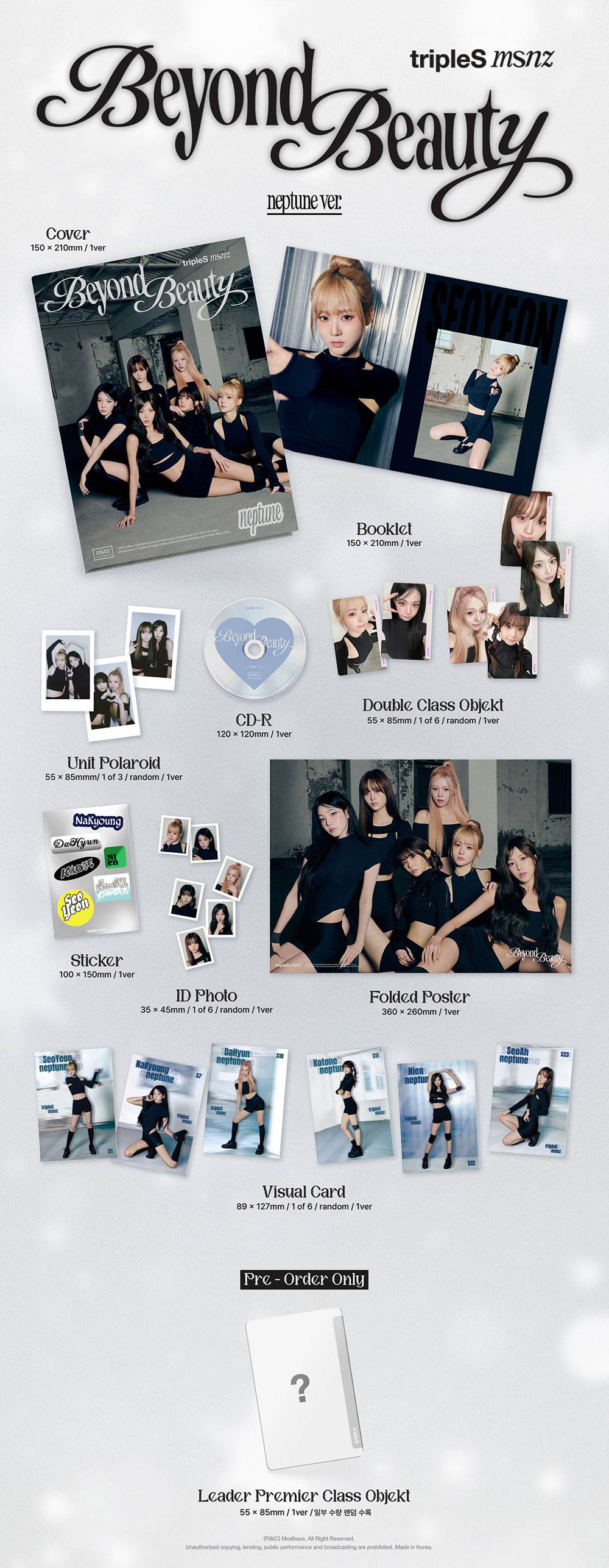 tripleS msnz - Beyond Beauty [1st Mini Album] gallery image 2