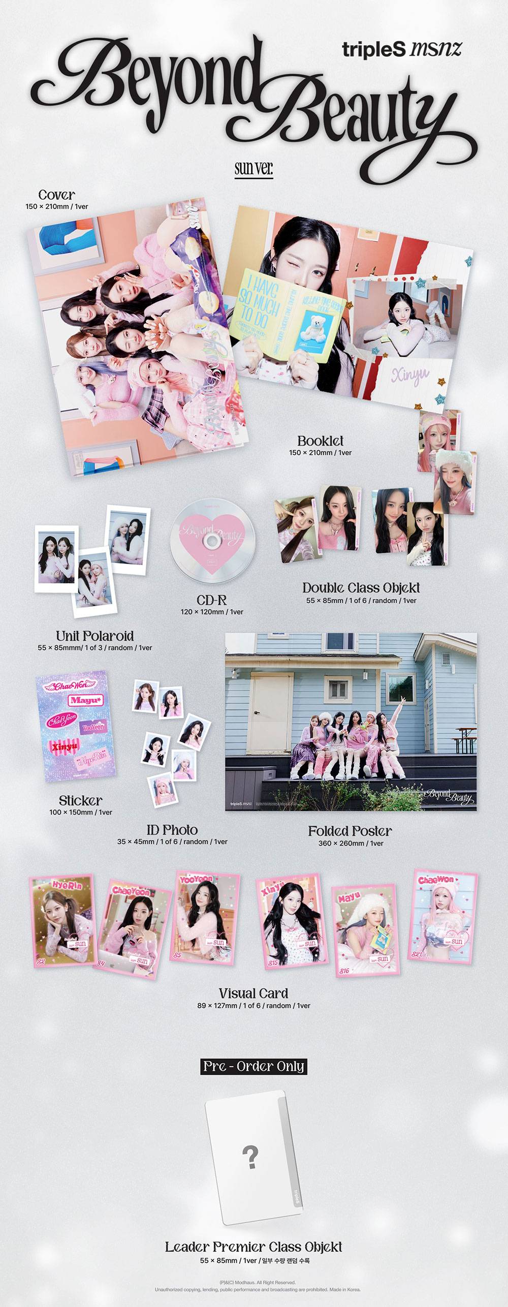 tripleS msnz - Beyond Beauty [1st Mini Album] gallery image 3