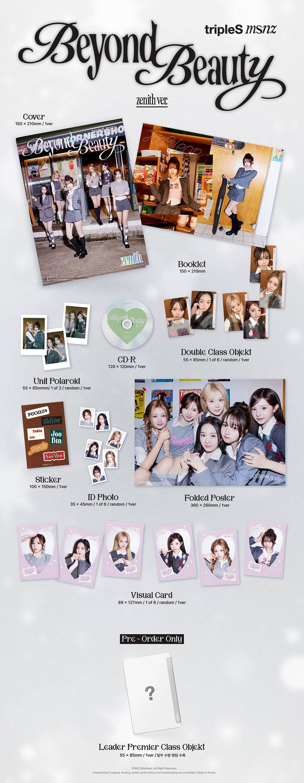 tripleS msnz - Beyond Beauty [1st Mini Album] gallery image 4