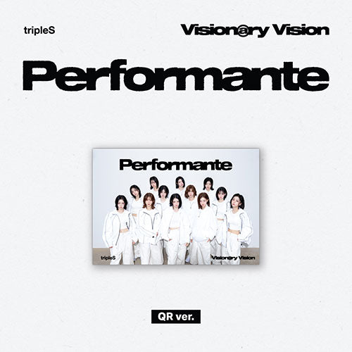 tripleS Visionary Vision Performante 1st Full Album QR 
Version - main image