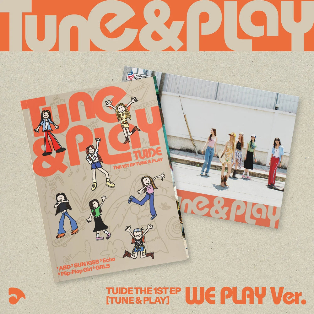 TUIDE TUNE and PLAY 1st EP Album - WE PLAY  Ver - main image