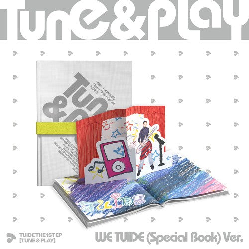 TUIDE TUNE and PLAY 1st EP Album WE TUIDE Special Book Ver - main image