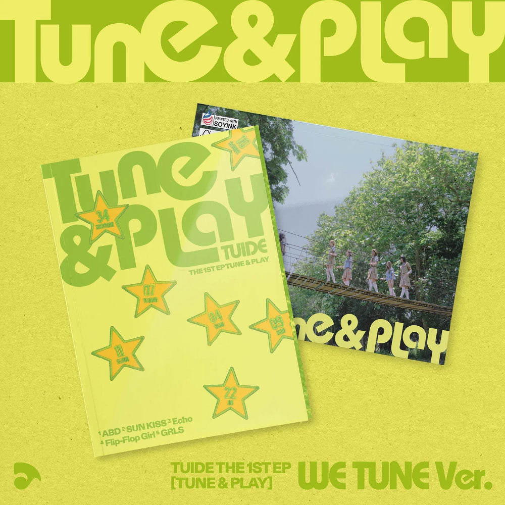 TUIDE TUNE and PLAY 1st EP Album - WE TUNE Ver - main image