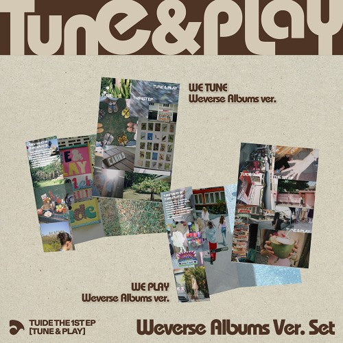 TUIDE TUNE and PLAY 1st EP Album Weverse Albums Ver - main image