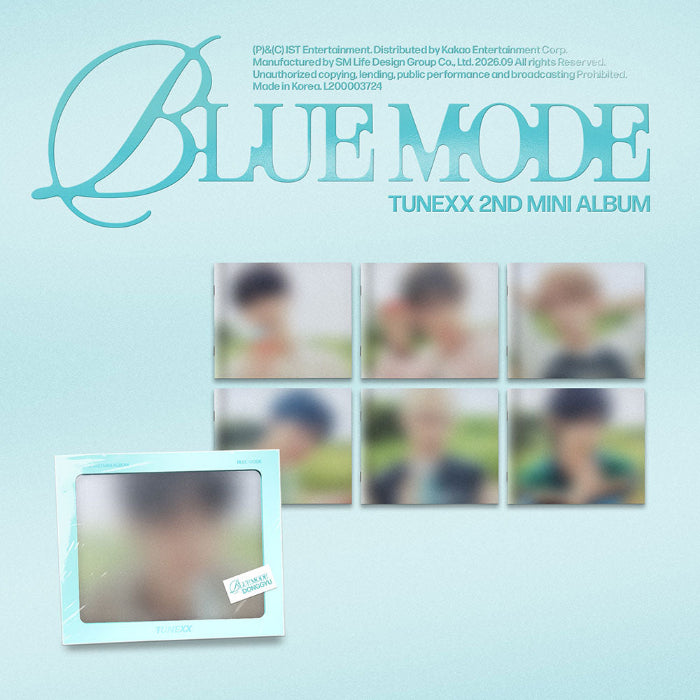 TUNEXX BLUE MODE 2nd Mini Album INDIVIDUAL MODE Ver - main image