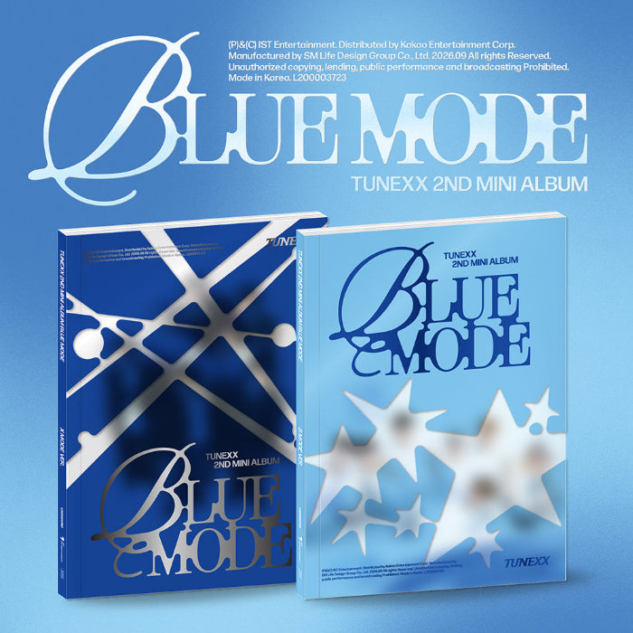 TUNEXX BLUE MODE 2nd Mini Album - main image