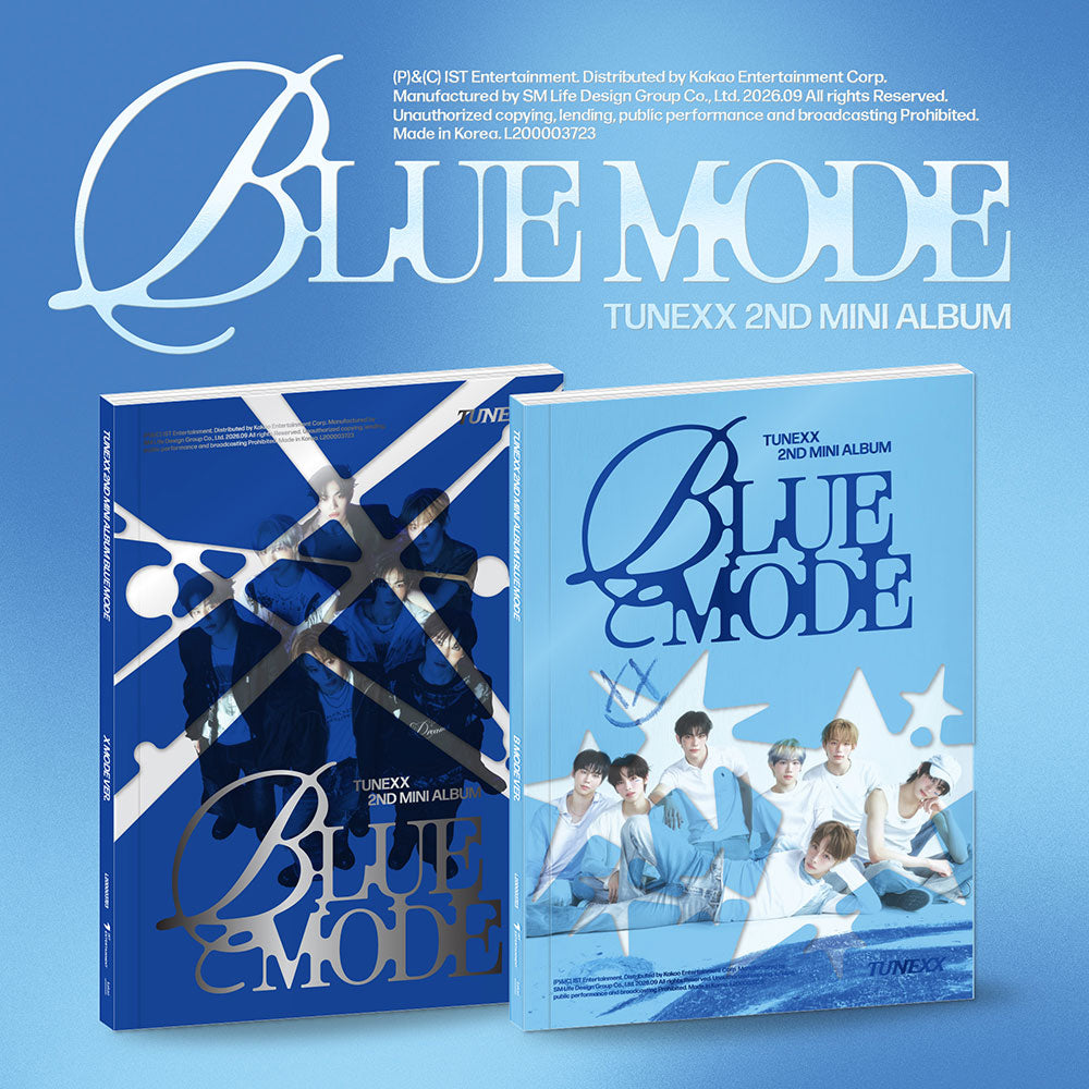 TUNEXX BLUE MODE 2nd Mini Album - main image