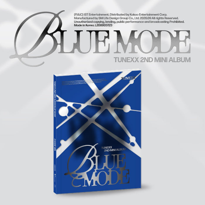 TUNEXX BLUE MODE 2nd Mini Album X MODE Ver - main image