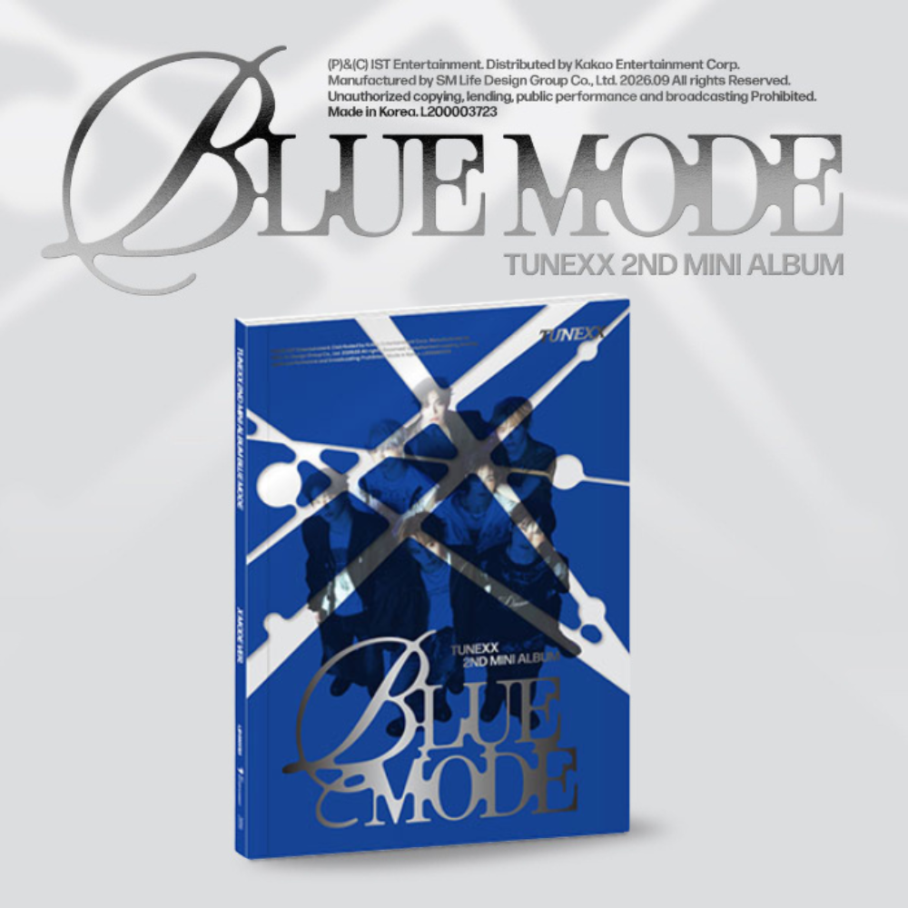 TUNEXX BLUE MODE 2nd Mini Album X MODE Ver - main image