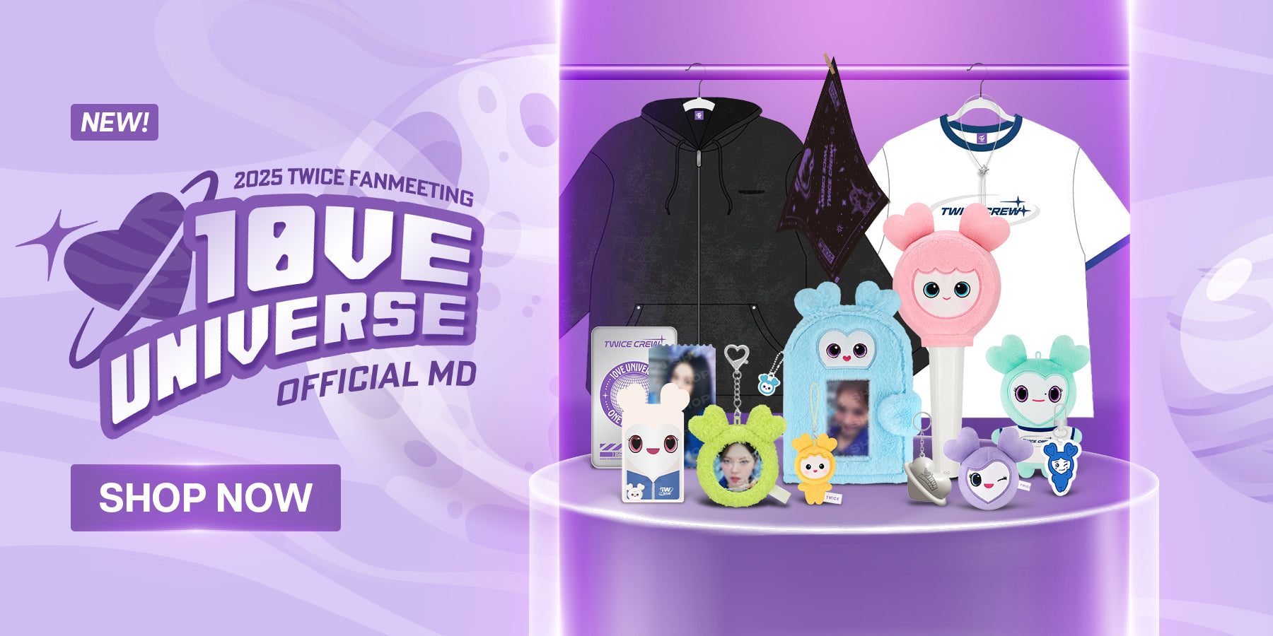 TWICE 10VE UNIVERSE MD - Banner