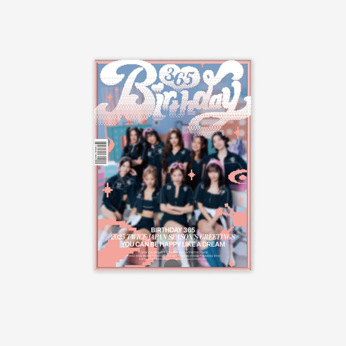 TWICE 2025 JP Seasons Greetings BIRTHDAY365 - main image