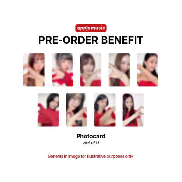 TWICE 2026 Seasons Greetings RED WHISPERS - Apple Music POBs