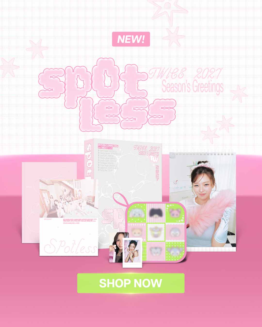 TWICE 2027 Seasons Greetings - Mobile Banner