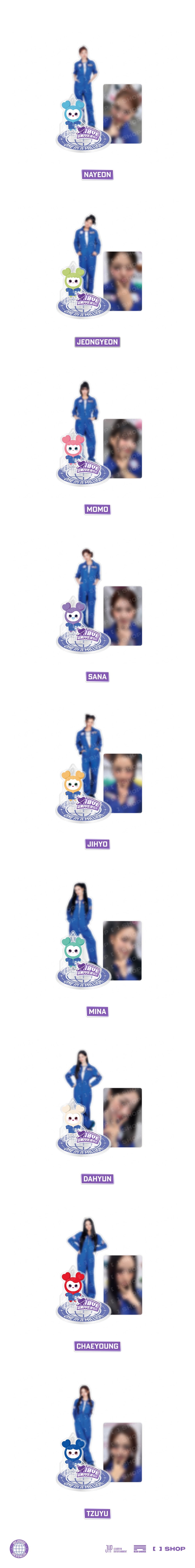 [PRE-ORDER] TWICE - Acrylic Stand [2025 Fanmeeting '10VE UNIVERSE' Official MD]