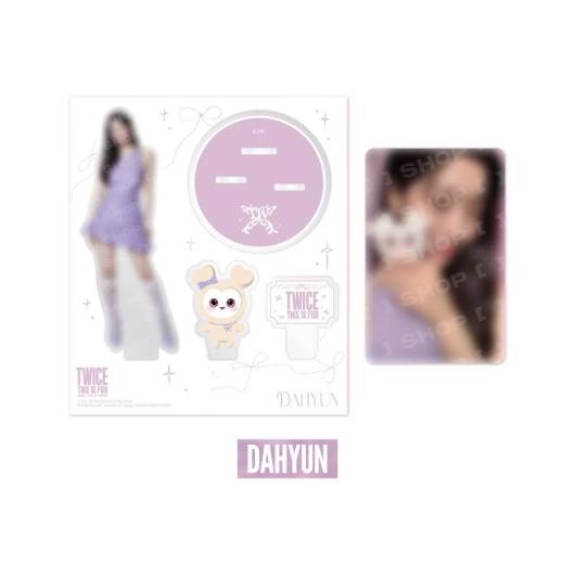 [PRE-ORDER] TWICE - Acrylic Stand [&#39;THIS IS FOR&#39; World Tour in Incheon Official MD]