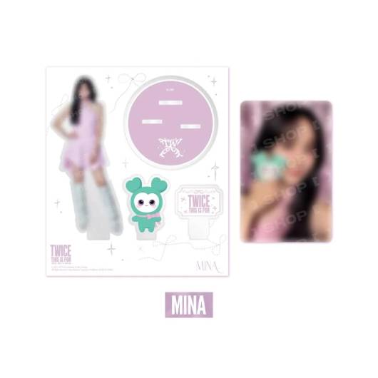 アイドル TWICE ACRYLIC PHOTOCARD STAND TWICE ONCE AGAIN GOODS - ACRYLIC PHOTOCARD STAND