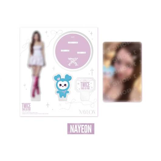 [PRE-ORDER] TWICE - Acrylic Stand [&#39;THIS IS FOR&#39; World Tour in Incheon Official MD]