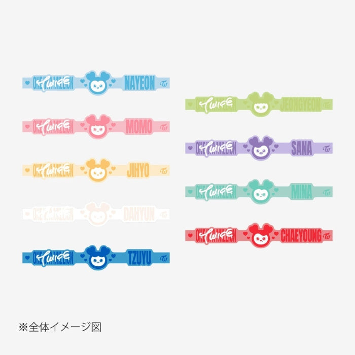 TWICE BABY LOVELYS Random Luminous Rubber Band THIS IS FOR World Tour in Japan Official MD - image 2