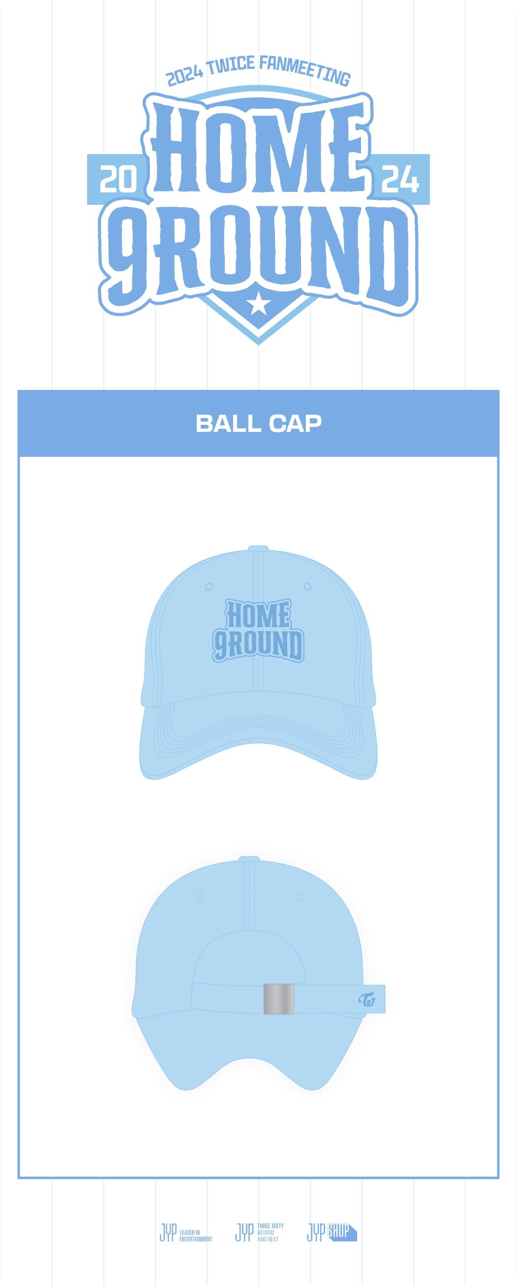 [PRE-ORDER] TWICE - Ball Cap [2024 Fanmeeting 'HOME 9ROUND' Official MD]