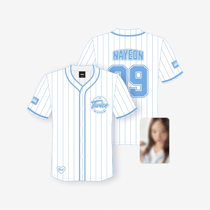 TWICE Baseball Uniform 2024 Fanmeeting HOME 9ROUND Official MD - main image