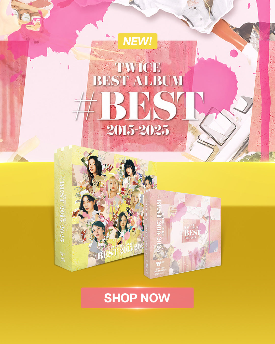 TWICE BEST ALBUM - Mobile Banner