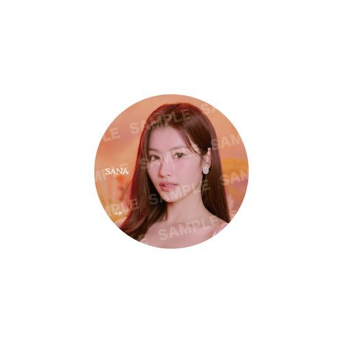 TWICE Can Badge 5th JP Album DIVE Release Commemoration Official MD - Sana