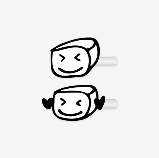 TWICE DAHYUN Dub Hair Clip Set THIS IS FOR World Tour in Incheon Official MD - main image