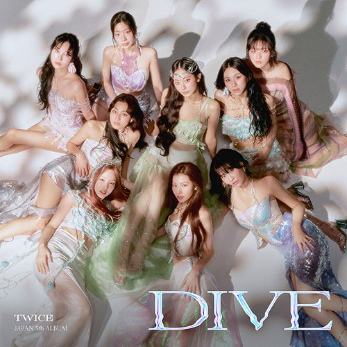 TWICE - Dive 5th JP Album - Regular Edition main image