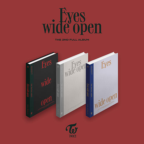 TWICE - Eyes Wide Open 2nd Album 3 variations main image