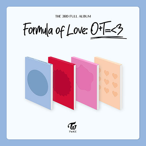 TWICE - Formula of Love 3rd Album - 4 variations main image