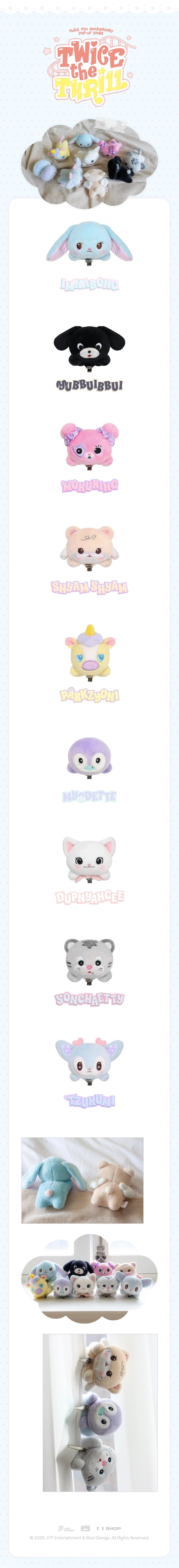 [PRE-ORDER] TWICE - Hair Pin [11th Anniversary 'TWICE the THRILL' POP-UP Official MD] gallery image 1