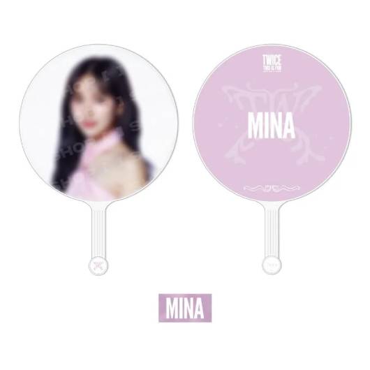 TWICE LOVELY IMAGE PICKET うちわ MINA TWICE - Image Picket ['THIS IS FOR' World Tour in Incheon