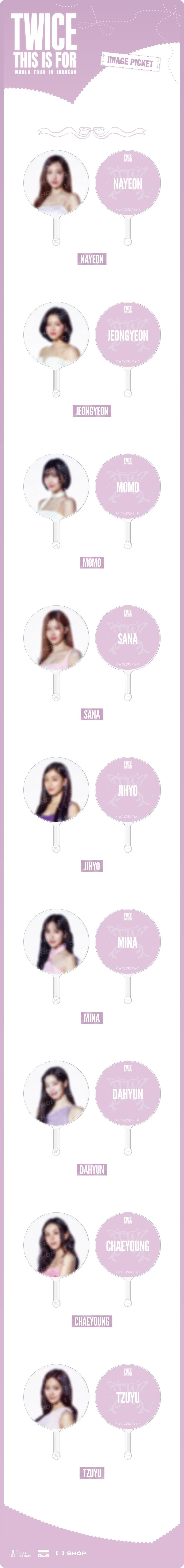 [PRE-ORDER] TWICE - Image Picket ['THIS IS FOR' World Tour in Incheon Official MD]