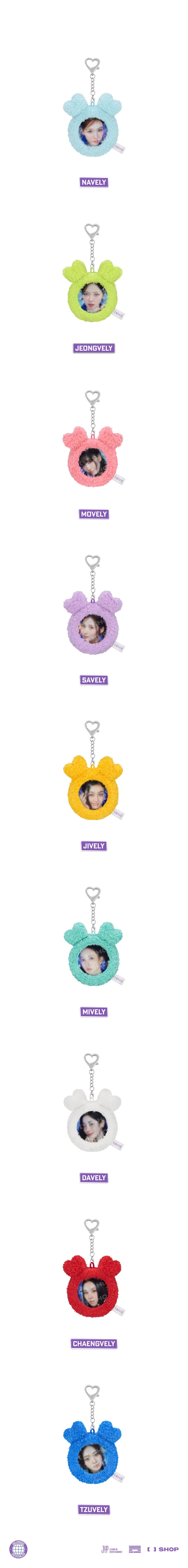 [PRE-ORDER] TWICE - LOVELY Can Badge Holder [2025 Fanmeeting '10VE UNIVERSE' Official MD]