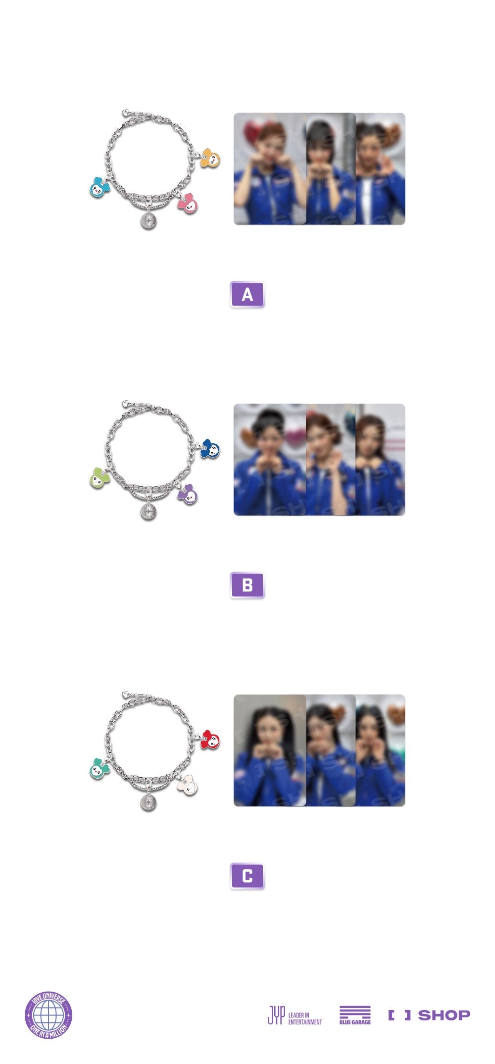 [PRE-ORDER] TWICE - LOVELY Custom Bracelet [2025 Fanmeeting '10VE UNIVERSE' Official MD]