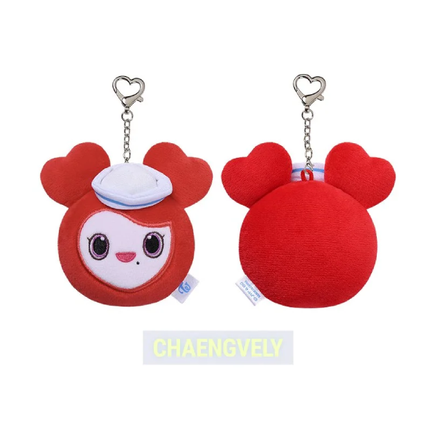 TWICE LOVELY Face Keyring Marine Ver THIS IS FOR World Tour Finale in Seoul Official MD CHAENGVELY Ver - main image
