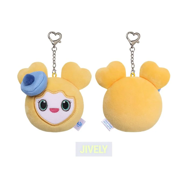 TWICE LOVELY Face Keyring Marine Ver THIS IS FOR World Tour Finale in Seoul Official MD JIVELY Ver - main image