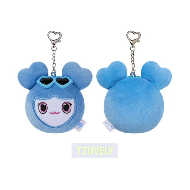 TWICE LOVELY Face Keyring Marine Ver THIS IS FOR World Tour Finale in Seoul Official MD TZUVELY Ver - main image
