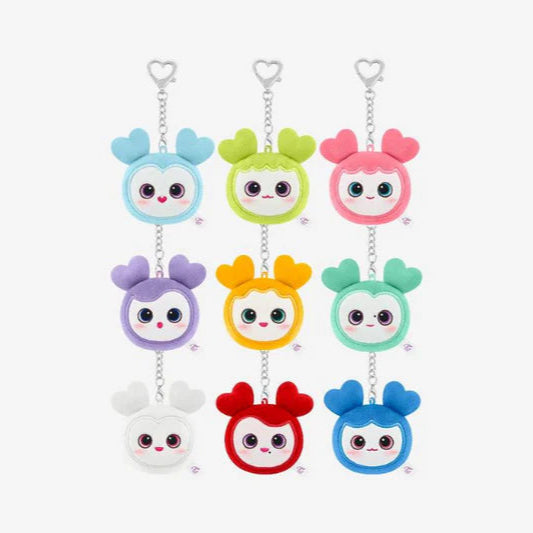 TWICE LOVELY Face Keyring THIS IS FOR World Tour in Incheon Official MD - main image